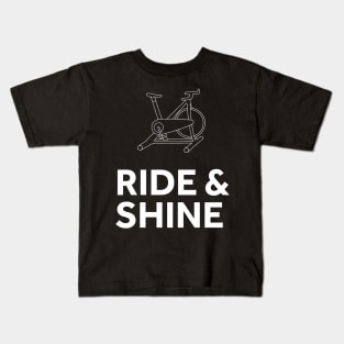 Ride & Shine Spin Class Kids T-Shirt